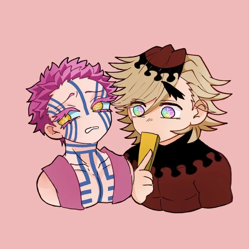 Khám phá bộ dễ thương akaza douma chibi