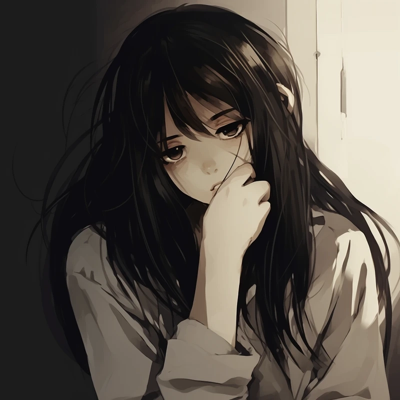 Đắm chìm với hình ảnh anime buồn nữ dịu dàng man mác