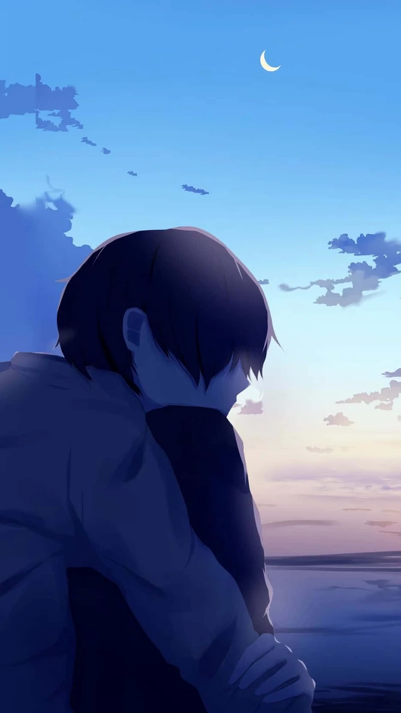 Tải ngay ảnh anime buồn nam mang phong cách lạnh lùng
