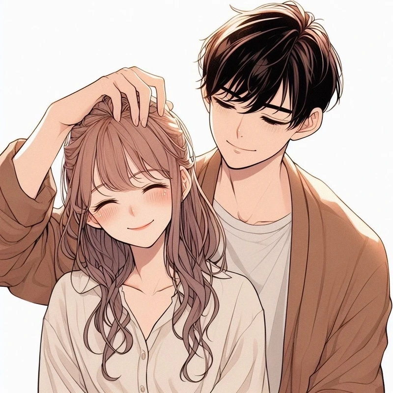 Ngắm nhìn ảnh cặp đôi yêu nhau anime đầy ngọt ngào