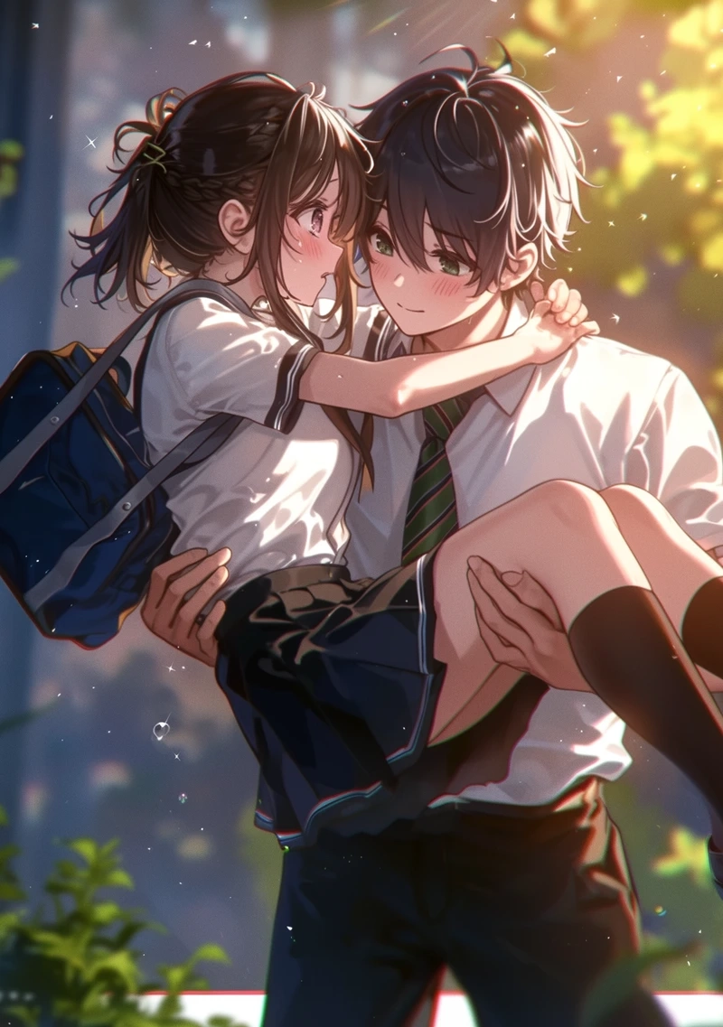 Sưu tầm ảnh anime cặp đôi tình yêu ngọt ngào sâu lắng
