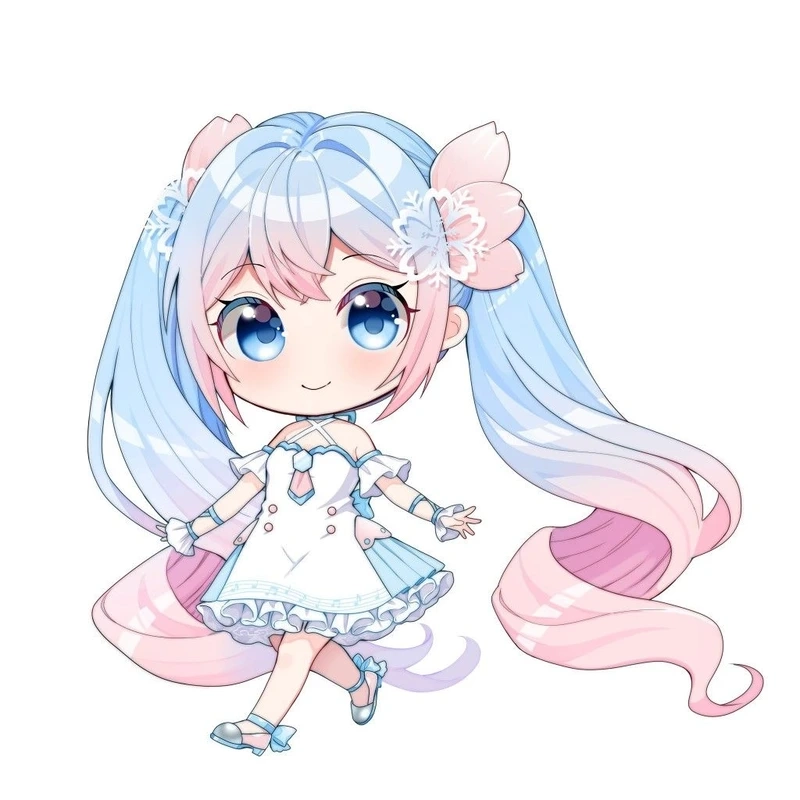 Bộ sưu tập avatar anime chibi ảnh anime nữ cute cực xinh
