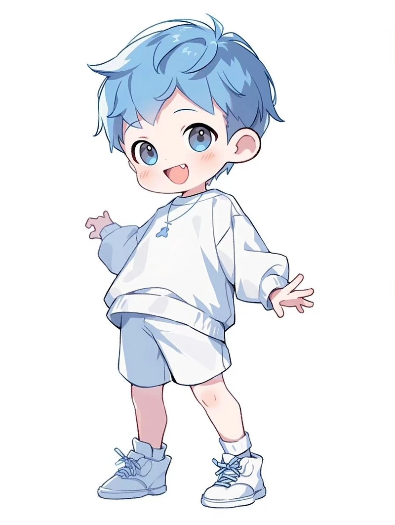Tải ngay hình ảnh anime chibi cute nam cực chất