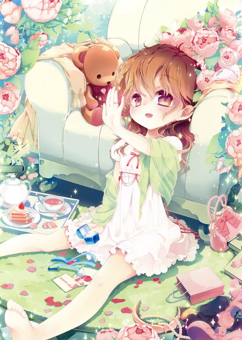 Ngọt ngào tinh tế với ảnh anime nữ dễ thương