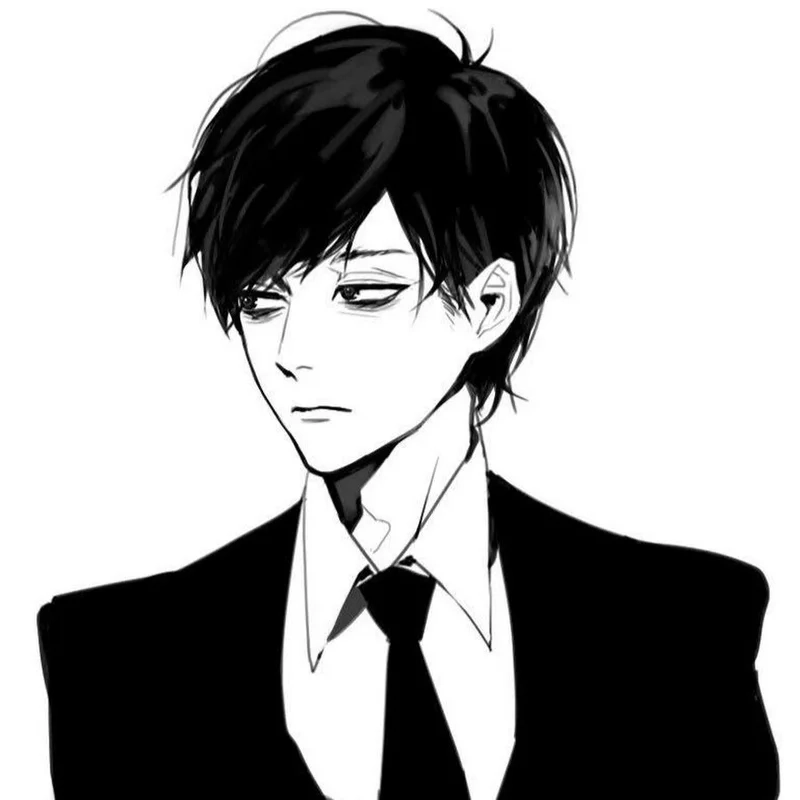 Thưởng thức anime trắng đen nam phong cách độc đáo