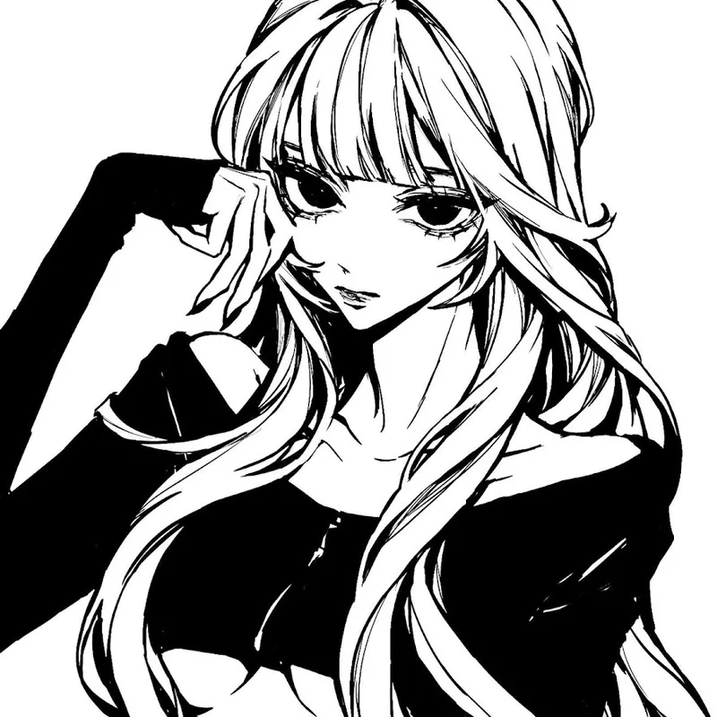 Khám phá ảnh anime trắng đen ngầu cực chất