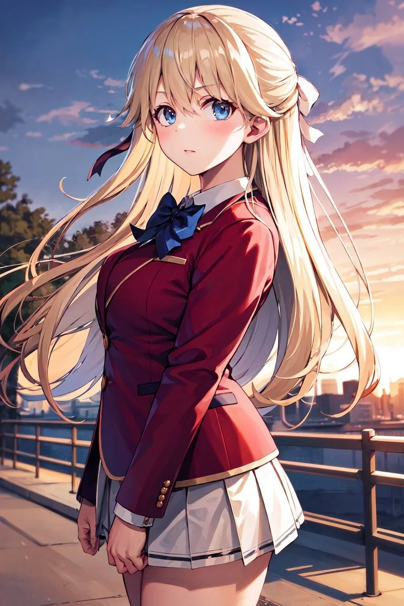 Khám phá hình ảnh anime học sinh đầy năng lượng học đường