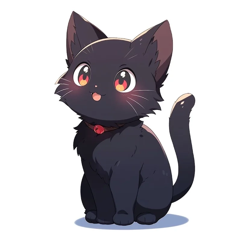 Khám phá bộ sưu tập mèo anime siêu dễ thương