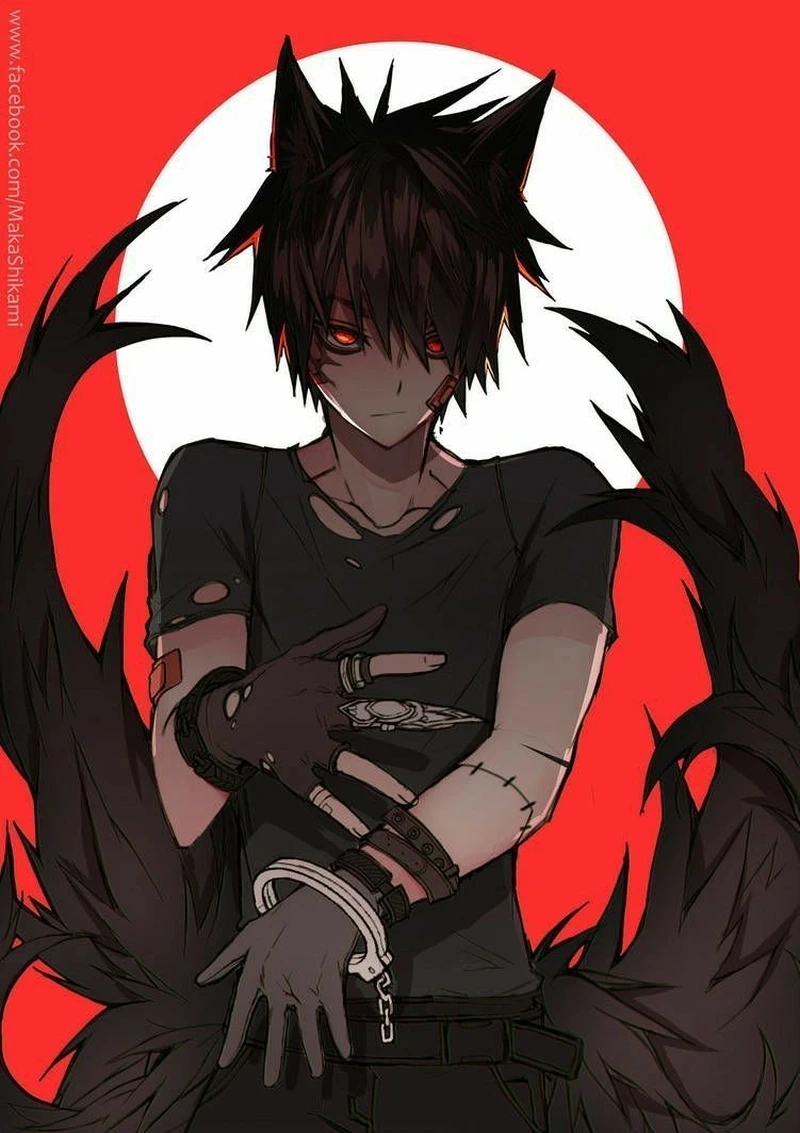 Trang trí màn hình với hình nền ảnh anime nam ngầu lạnh lùng ác quỷ