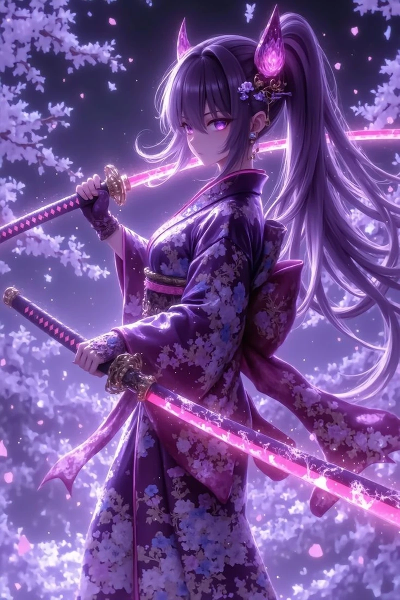 Sự kết hợp độc đáo của ảnh anime nữ cute ngầu