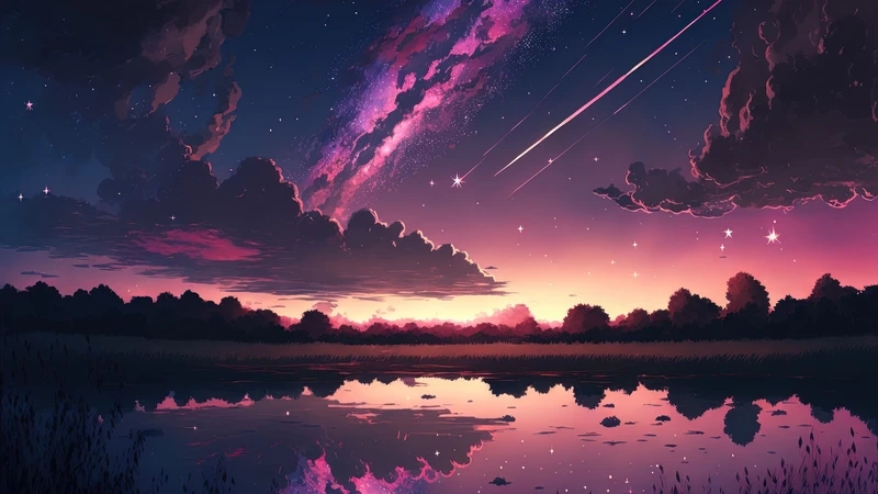 Tạo không gian sống động với ảnh nền anime phong cảnh