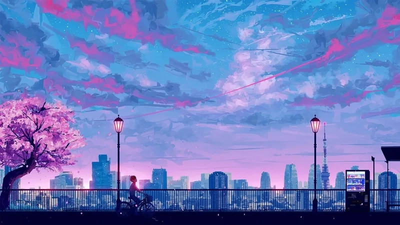 Khám phá chi tiết sắc nét cùng anime 4k phong cảnh