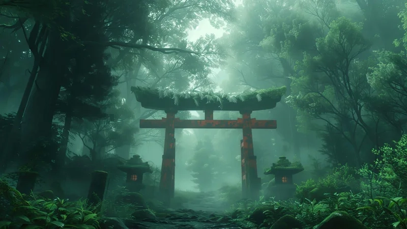 Hòa mình vào thiên nhiên qua anime phong cảnh 4k