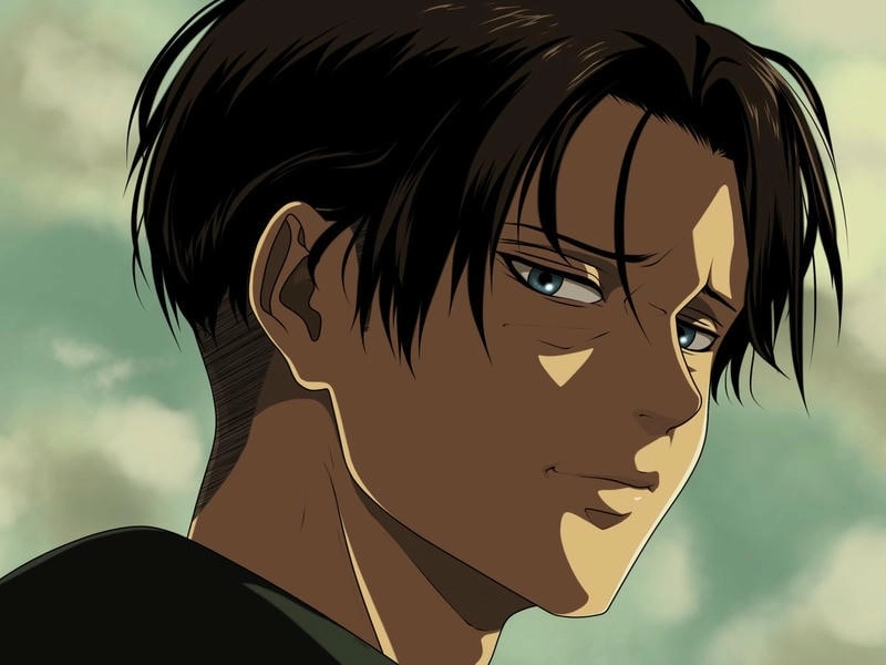 Cập nhật kiểu tóc độc đáo Levi Ackerman haircut
