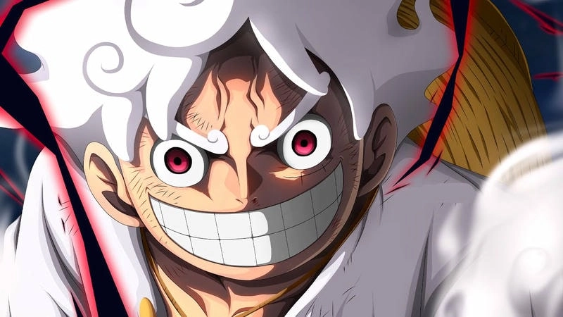 Khám phá sức mạnh luffy gear 5 đỉnh cao với thần thái bá đạo