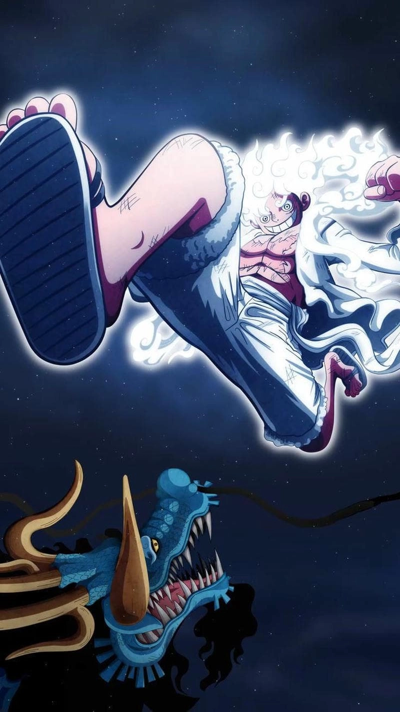 Khám phá nét vẽ độc đáo từ luffy gear 5 drawing sống động