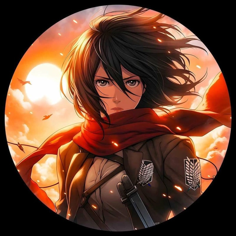 Tổng hợp mikasa avatar đẹp mắt cho Facebook Zalo