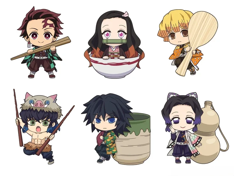Khám phá thế giới demon slayer chibi độc đáo dành cho bạn