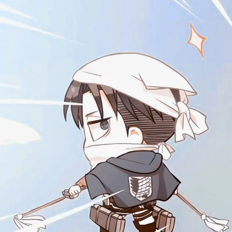 Hình nền cute chibi levi đáng yêu cho điện thoại và máy tính
