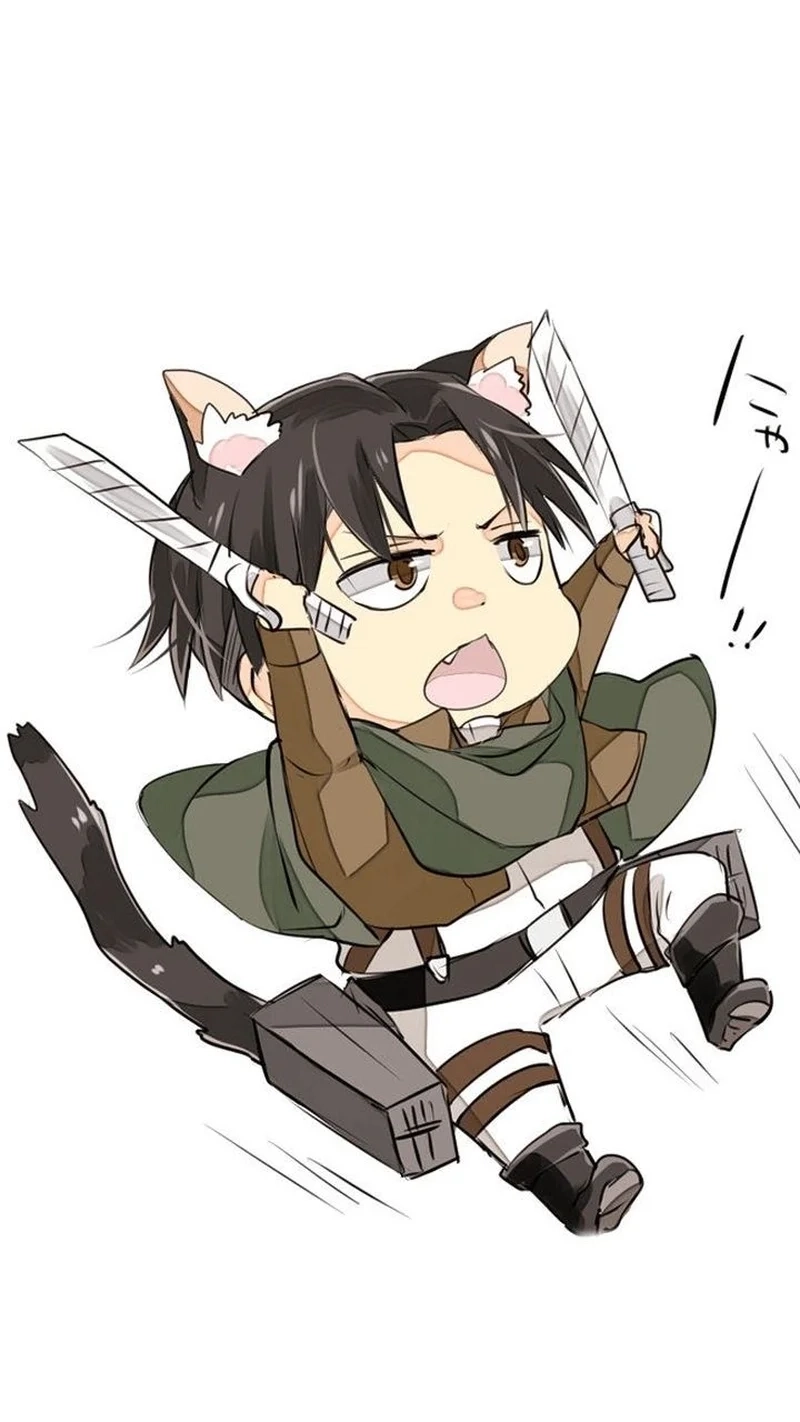 Tải về ngay levi ackerman chibi png chất lượng cao không nền