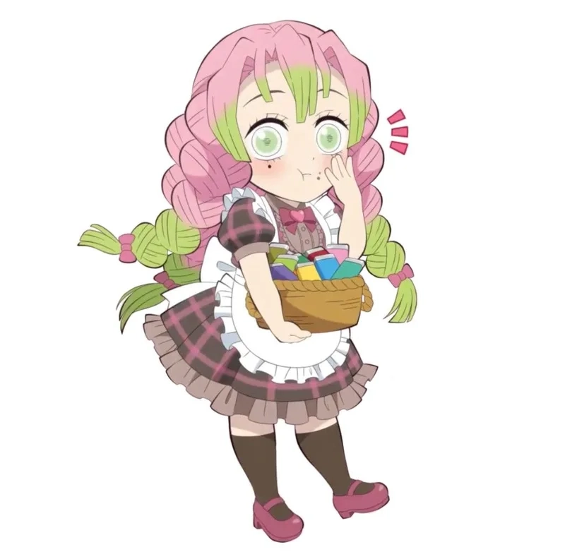 Chiêm ngưỡng bộ mitsuri kanroji chibi độc quyền