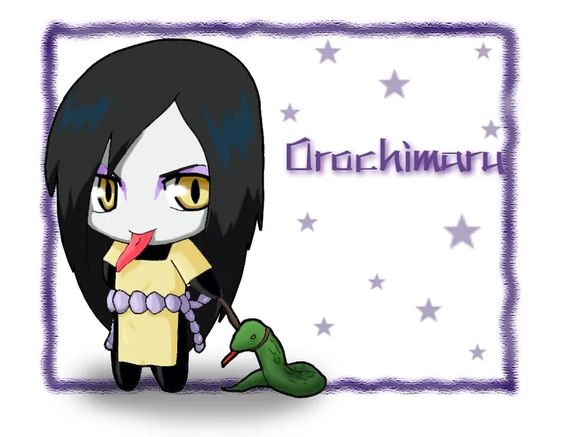 Thưởng thức orochimaru naruto chibi cực kỳ dễ thương và hài hước