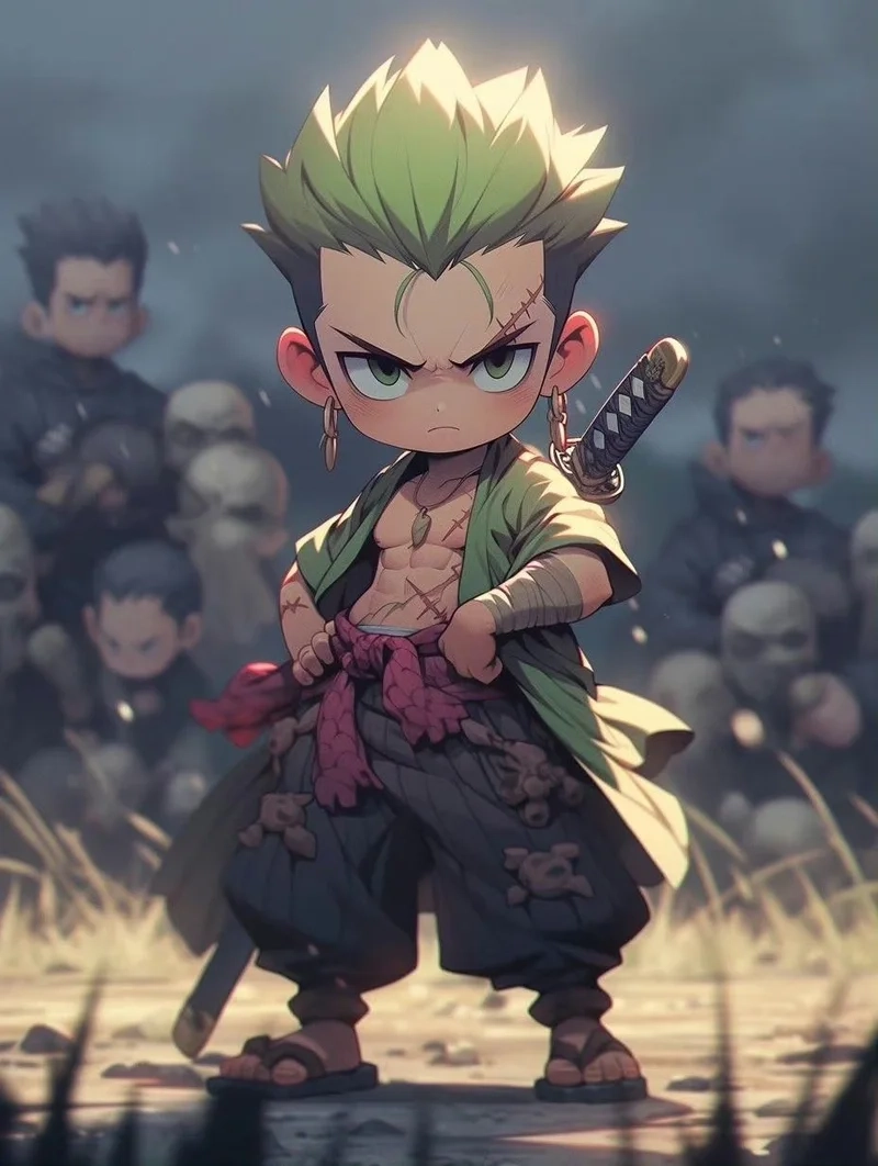 Bộ sưu tập chibi one piece dễ thương siêu đáng yêu