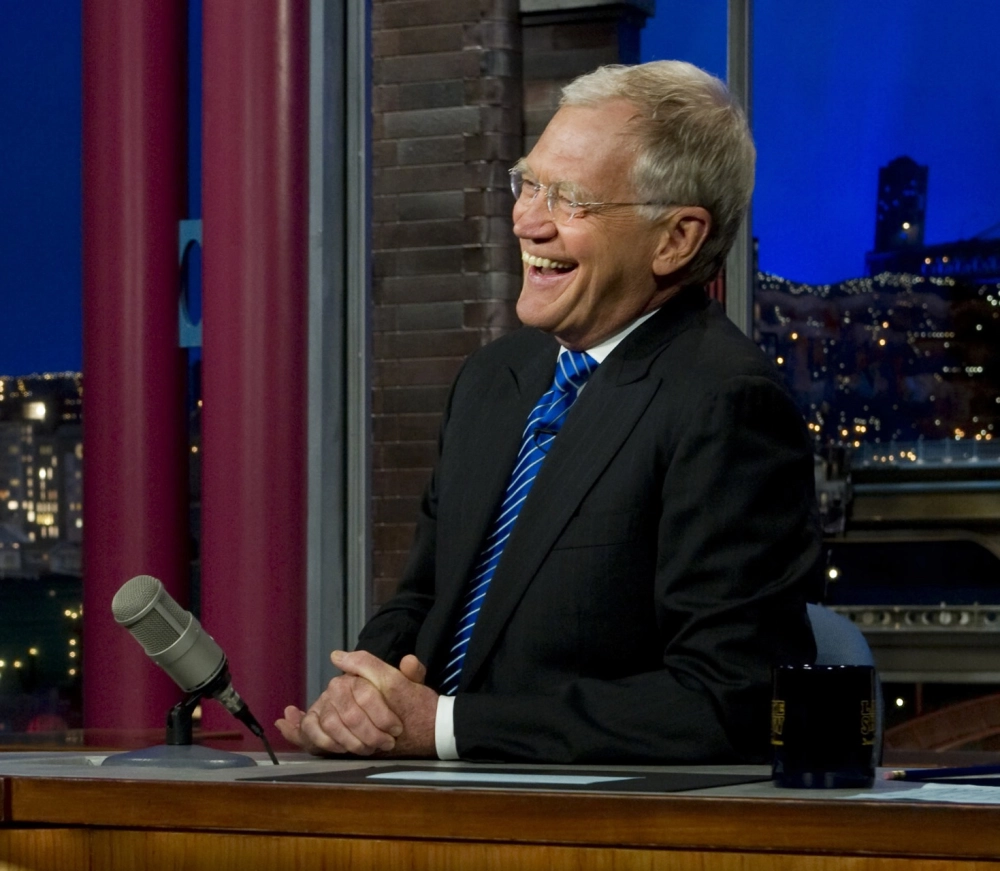 David Letterman và Paul Shaffer bộ đôi duyên dáng trên sân khấu
