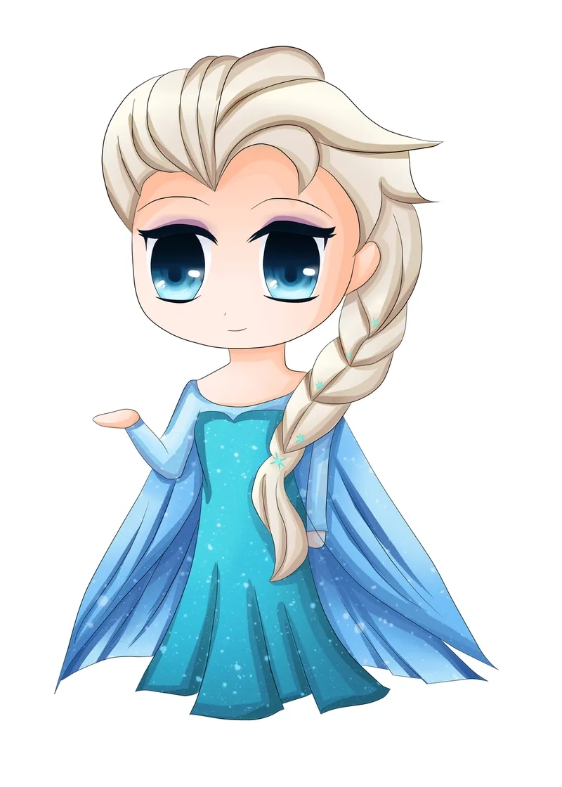 Bộ sưu tập hình elsa chibi độc đáo nhất 2025