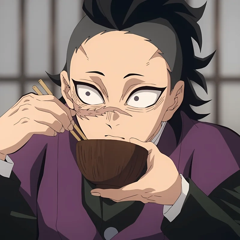 Thả tim cho khoảnh khắc anime với demon slayer genya