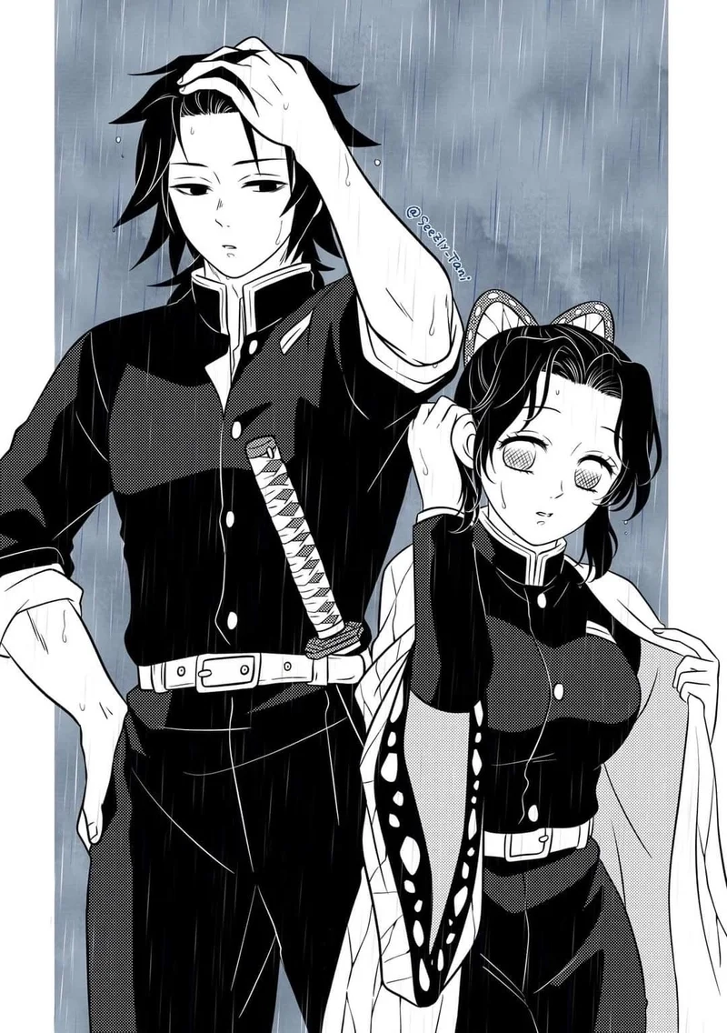 Khi tình yêu gặp thử thách demon slayer giyuu x shinobu
