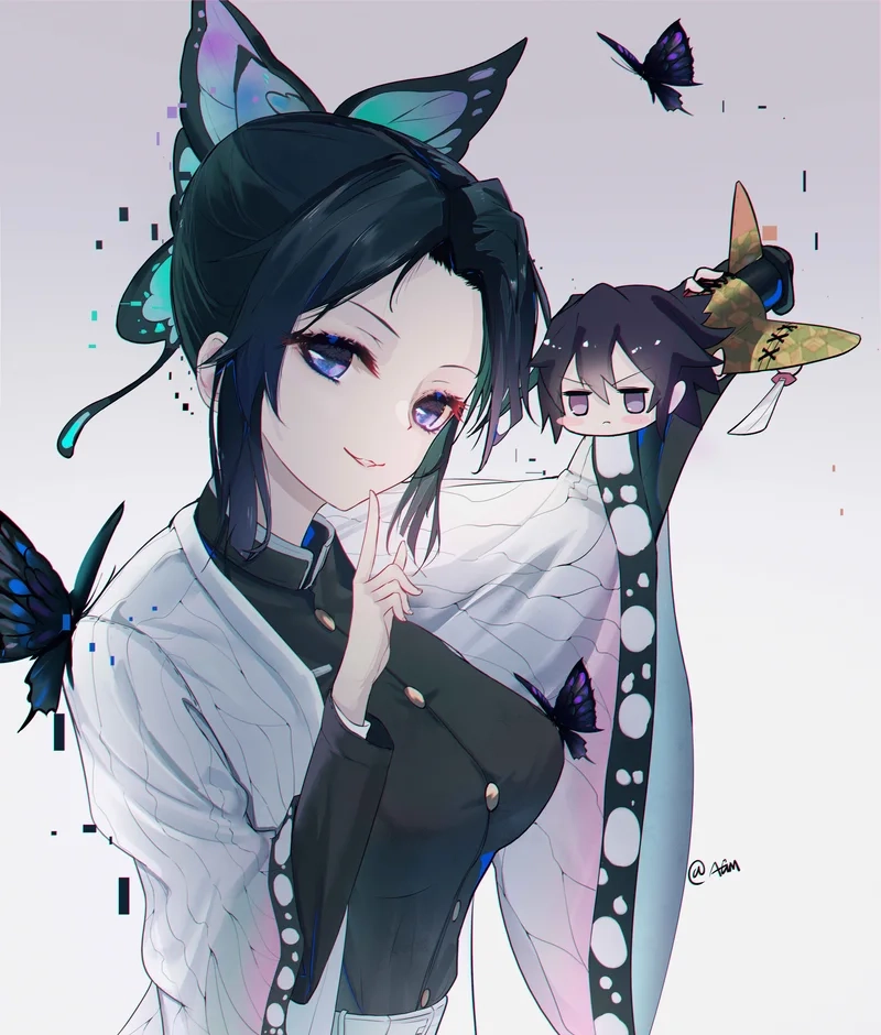 Hợp lực hoàn hảo của shinobu and giyuu