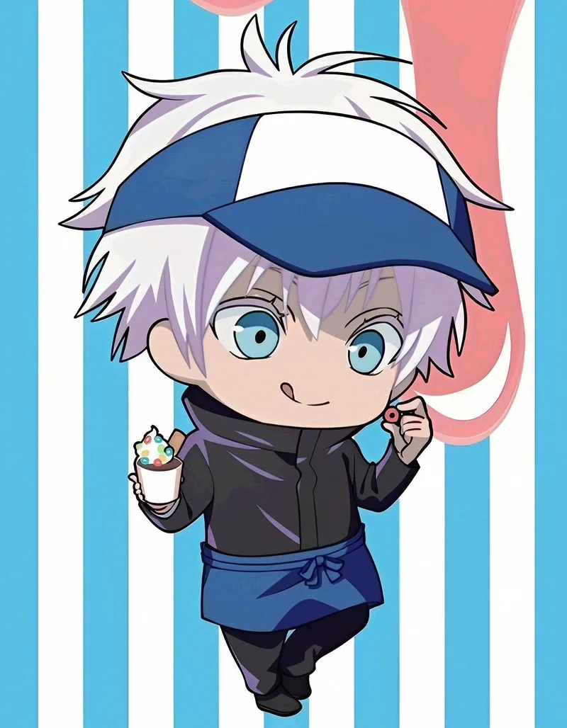 Bộ sưu tập gojo satoru chibi đẹp mê hồn cho fan Jujutsu Kaisen