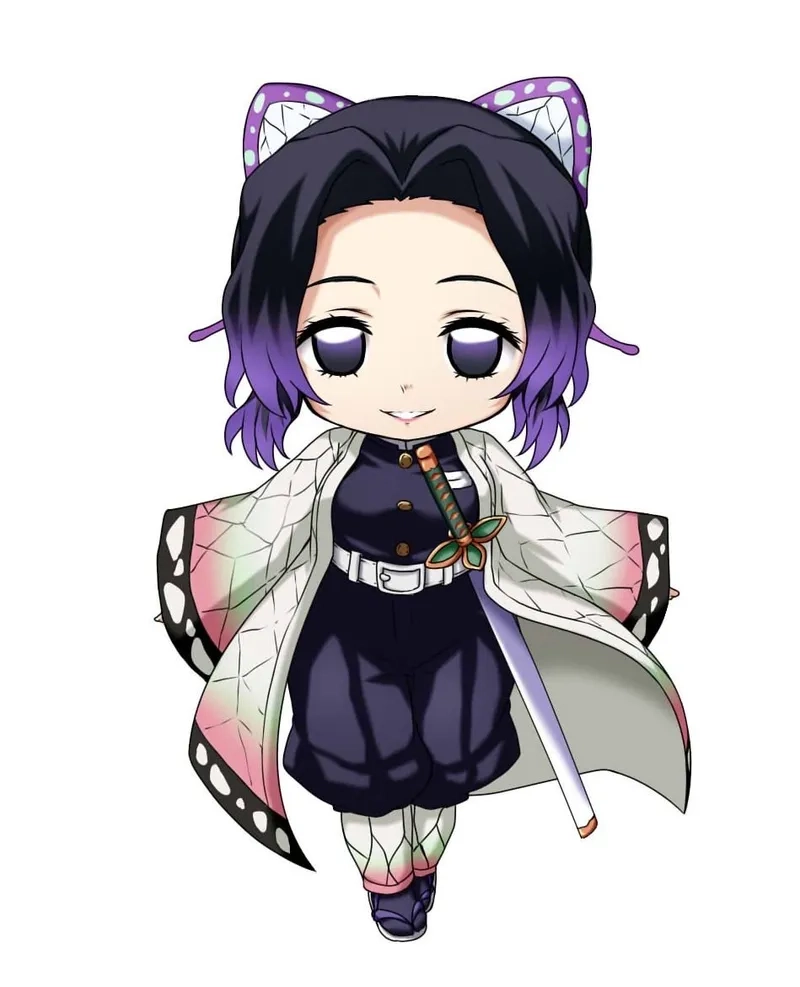 Sở hữu ngay hình shinobu chibi độc đáo cho điện thoại và PC