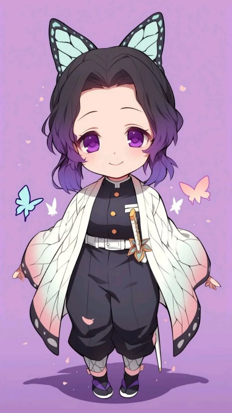 Cập nhật avatar shinobu chibi mới nhất để nổi bật hơn trên mạng xã hội