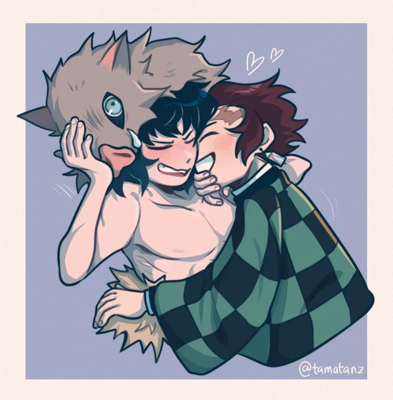 Cuộc phiêu lưu đáng nhớ inosuke x tanjirou