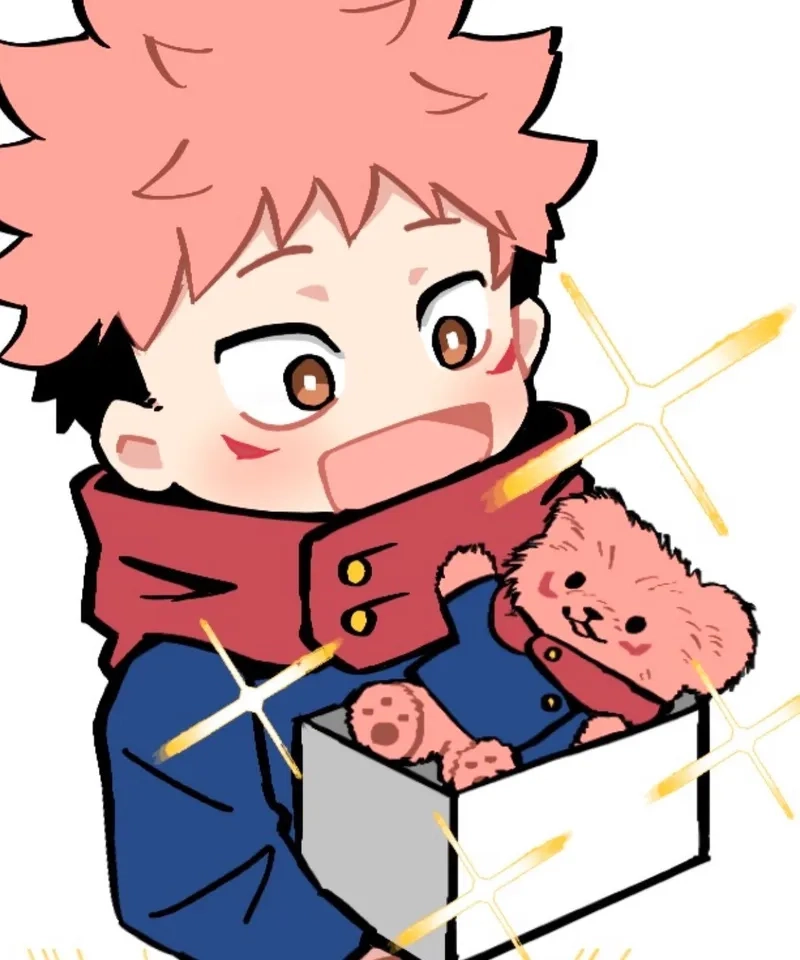 Download miễn phí itadori yuji chibi png chất lượng cao