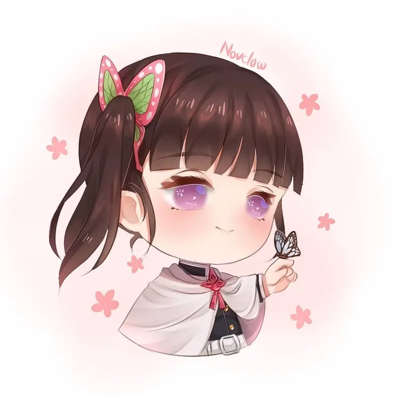 Bộ ảnh kanao chibi demon slayer cực chất