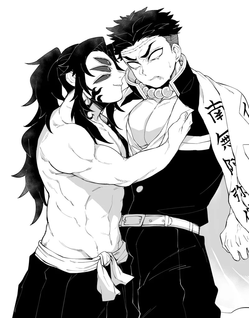 Khoảnh khắc gay cấn kokushibo x gyomei