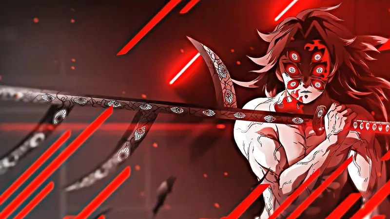 Ánh mắt đáng sợ của demon slayer kokushibo eyes