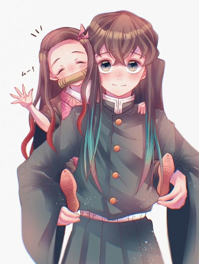 Tình cảm sâu sắc muichirou x nezuko khiến ai cũng xúc động