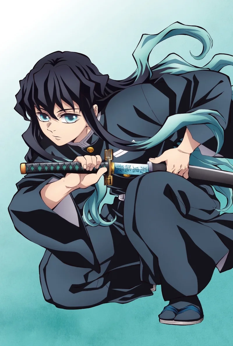 Hình ảnh sống động của demon slayer muichiro tuyệt đẹp