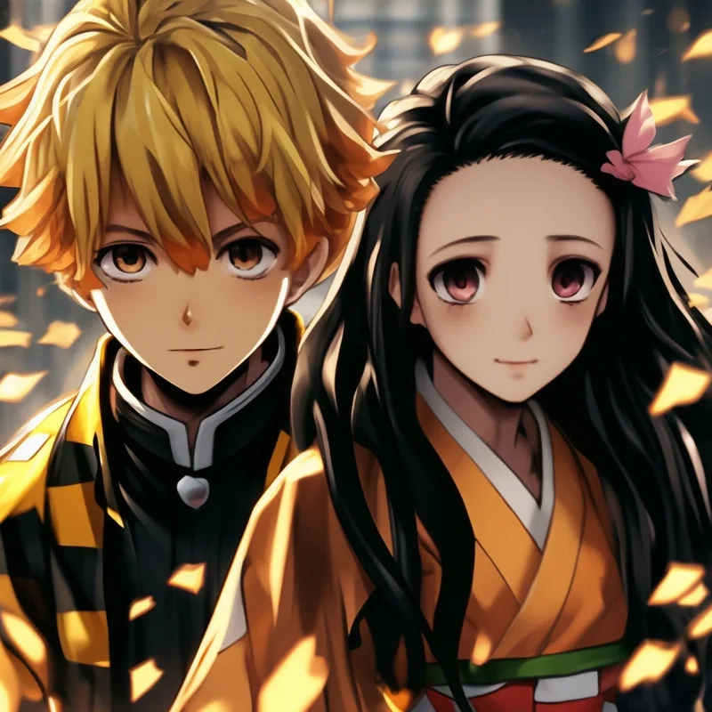 Khi tình yêu gặp thử thách nezuko x zenitsu