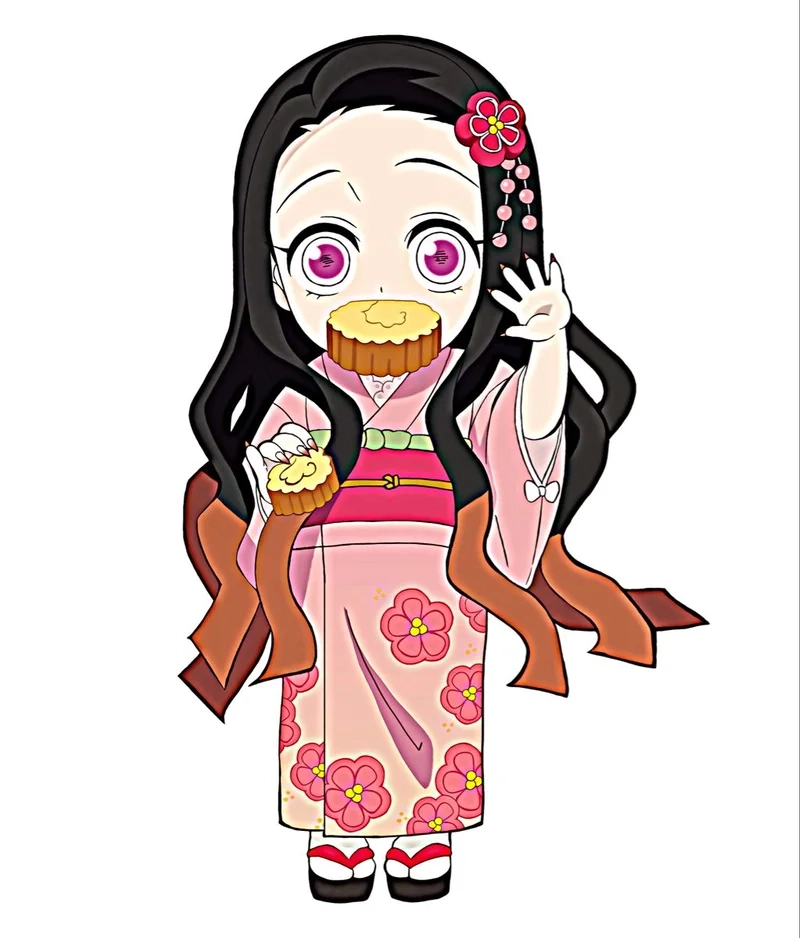 Bộ sưu tập kamado nezuko chibi độc đáo cho fan Demon Slayer