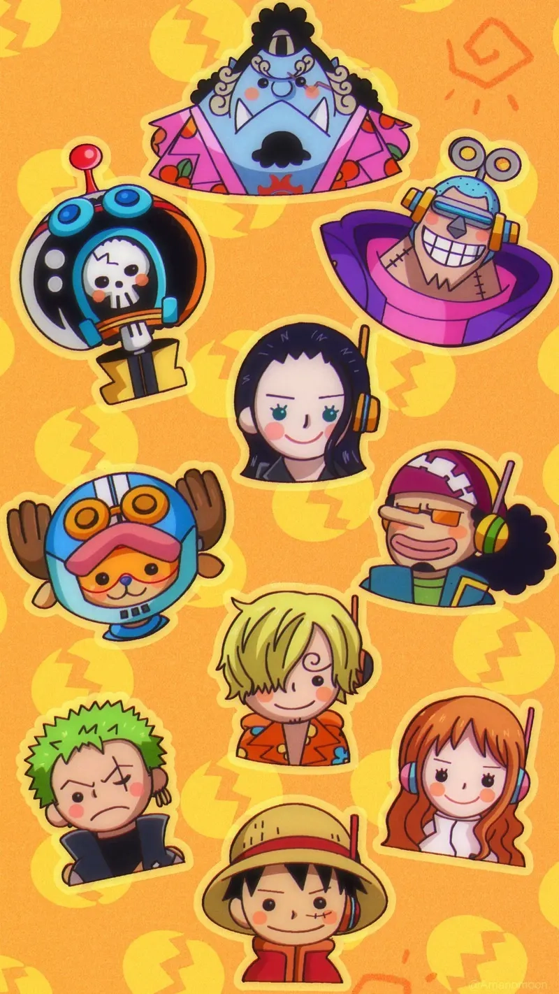 Tải ngay hình nền one piece chibi cực chất cho điện thoại và máy tính