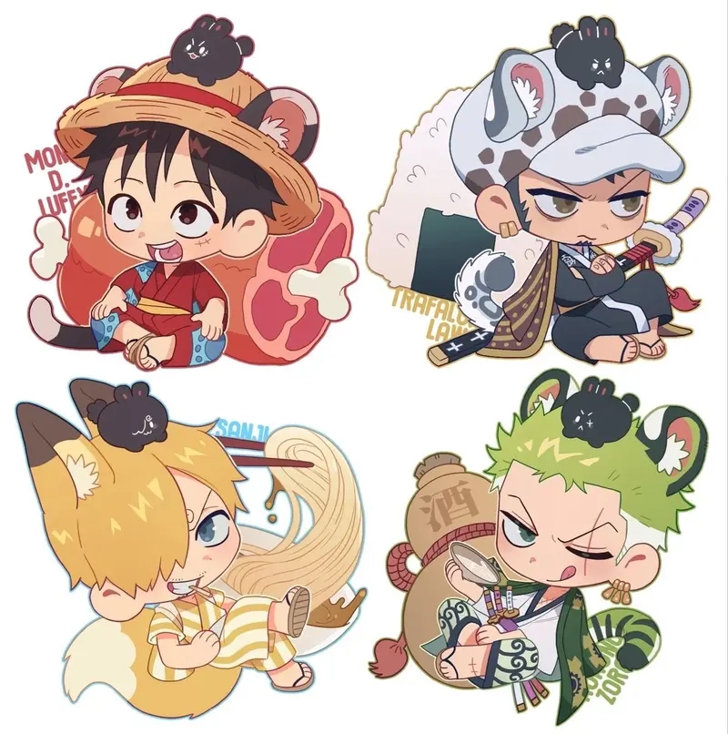 Đổi ảnh cá nhân với avatar one piece chibi cực độc đáo và ấn tượng
