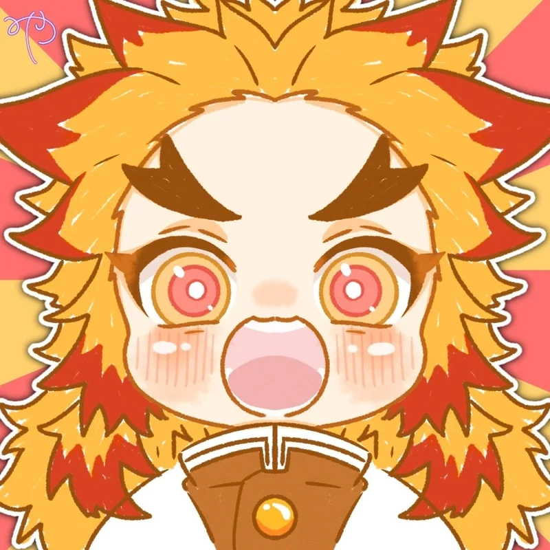 Thưởng thức ngay kawaii rengoku chibi dễ thương mọi góc nhìn