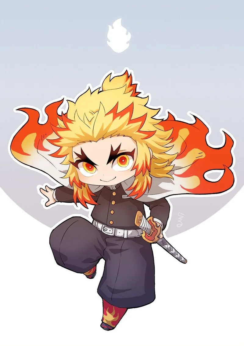 Bộ ảnh kawaii rengoku chibi cute độc lạ chỉ có ở đây