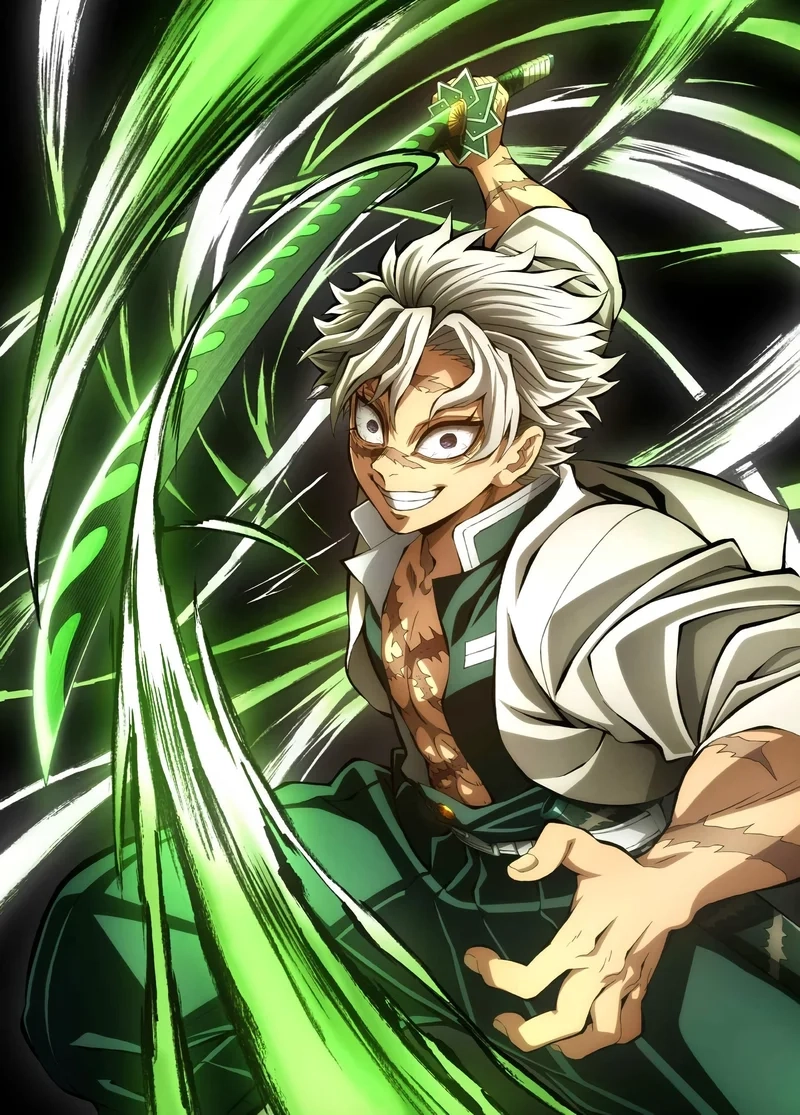 Bộ ảnh ấn tượng sanemi kimetsu