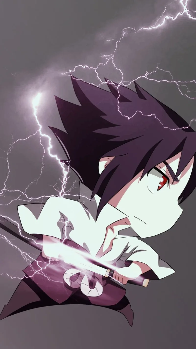 Bộ sưu tập sasuke chibi manga cực đẹp cho fan Naruto